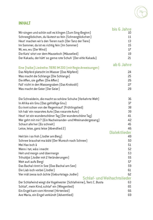 LiederKostBar - Für Jung und Älter von Anneliese Larcher