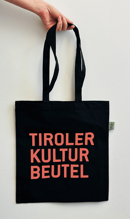 Stofftasche Tiroler Kulturbeutel – Orange