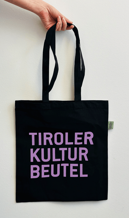 Stofftasche Tiroler Kulturbeutel – Flieder